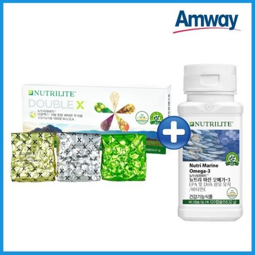 패션플러스 [암웨이] [암웨이] 더블엑스리필 마린오메가3 오메가3 멀티비타민 (11746392)