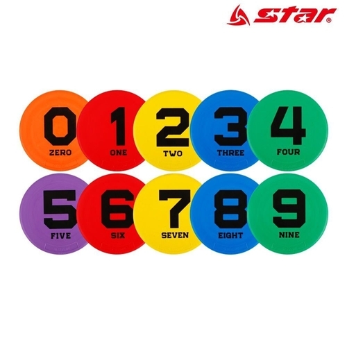 오너클랜 인기상품 마커 0-9까지 훈련용 EARM600 세트 숫자 [WFJ7TRA251029]