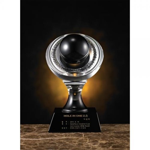 패션플러스 [기타 BRAND] 크리스탈 트로피 BT179 싱글패 홀인원 트로피 기념패패 TA2267126