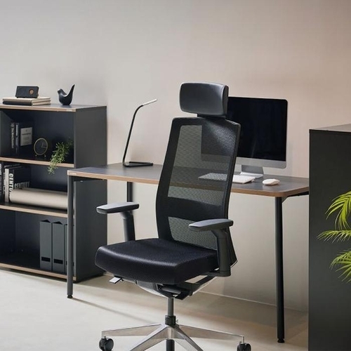 셀러허브 생활리빙 듀오백 책상 의자 사무용 컴퓨터 공부 베타젤 Q7-14HLDAS-V 블랙