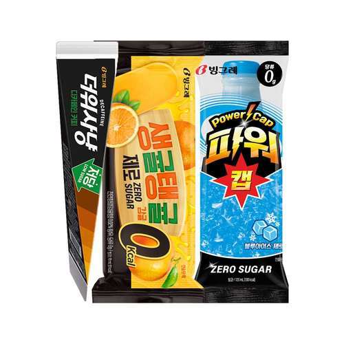 빙그레 [T] 빙그레 저당 아이스크림 30개 모음 (생귤탱귤10 + 블루아이스10 + 더위사냥10)