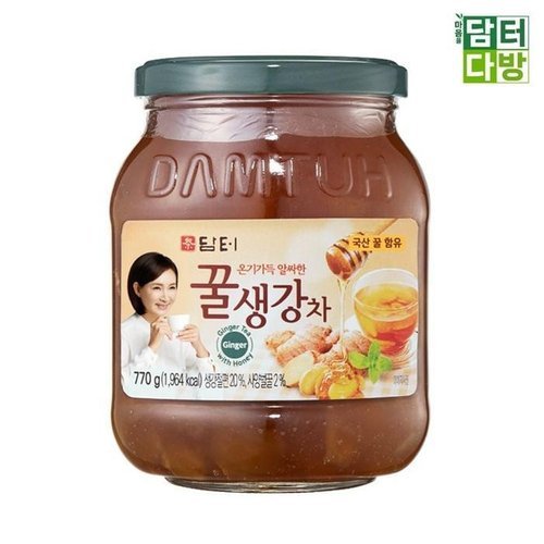셀러허브 1 [XB3IL65K_55]담터 생강차대용량 꿀생강차(절편)770g (34873428)
