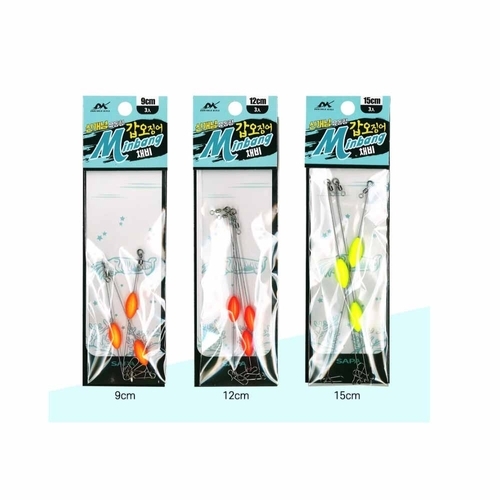 싸파 더블킬 민뱅채비 15cm 3개입 SDK-MBG15 유동 갑오징어 채비