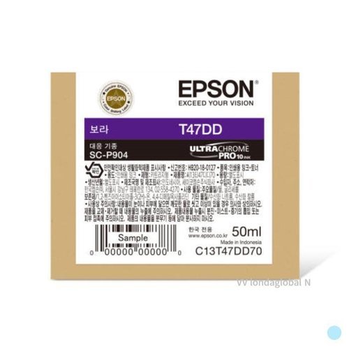 셀러허브 생활리빙 엡손 정품 잉크 카트리지 보라 SC-P904 포토 전용 (29836203)
