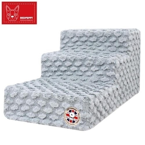 셀러허브 생활리빙 엠보싱무늬 댕댕이 3단 펫스텝 쇼파계단 Z75956V