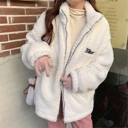 셀러허브 패션 [오노마] ONM 무난함 심플 디자인 여성 겨울 데일리 후리스 재킷