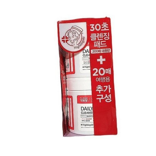 셀러허브 식품 나이팅게일 클렌징 패드 100매x2입 61094