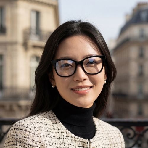 샤넬 안경 하트 스퀘어 여성 명품 안경테 CH3463 A75286