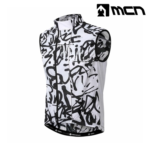 [엠씨엔]MCN MSV-16 DTP 바람막이 조끼 그라피티