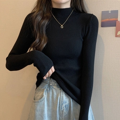 기타 말라보이는 쉬즈 목스웨터 기모 오버핏 진주 프 (KYR-WFH6AN6)