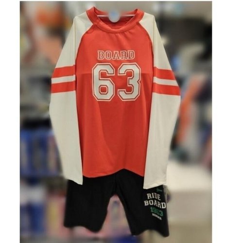 셀러허브 3 레노마수영복 HC04 *폴리백증정* 남 아동 실내외 겸용 레쉬가드 상하세트 // BS2E921(RD)