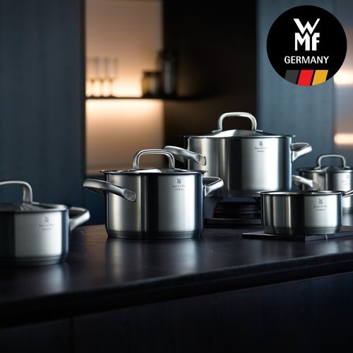 WMF 구르메 플러스 냄비 4종세트(16H,20H,24H,20L)+찜기증정