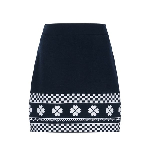 마틴 여성 니트큐롯 네이비 QW0DCU40449_P349912192