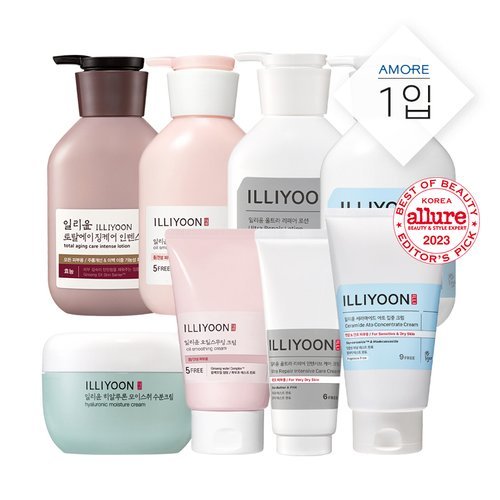 아모레퍼시픽 일리윤 순한 로션/크림 모음 (세라마이드/울트라리페어 外 9종)