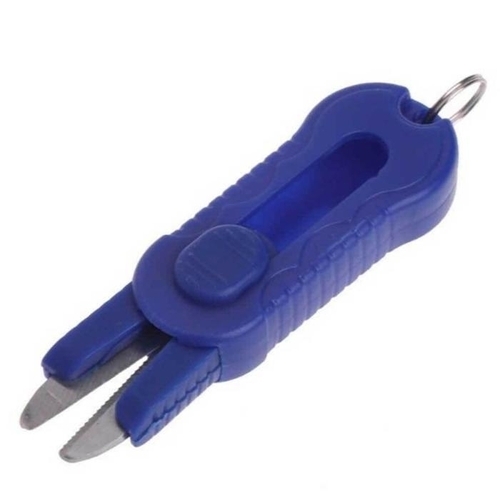 패션플러스 [주식회사 브이와이] [JHQSS75952DF]낚시쪽가위 미니 파랑 낚시용 안전 쪽가위 (30360291A)