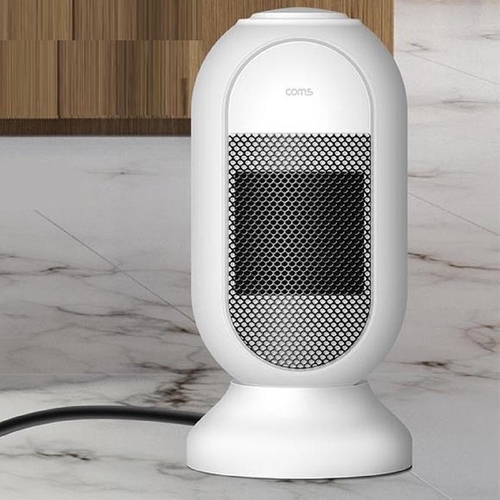 셀러허브 가전 Coms 미니 PTC 히터 가정용 전기히터 온풍기 따뜻하게