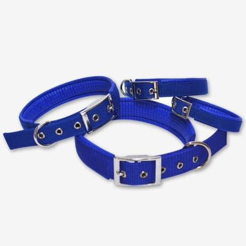 기타 강아지목줄 댕댕이목줄 웨빙목줄 블루 L-WD409D3