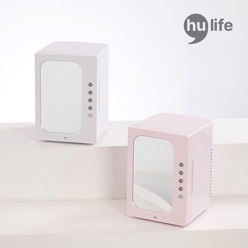 휴라이프 13L 화장품 냉장고(화이트/핑크 랜덤 배송)