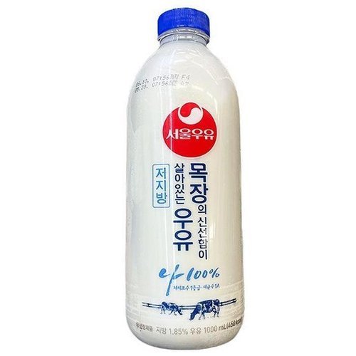 셀러허브 1 [서울우유] 목장의 신선함이 살아 있는 저지방 1L e40442