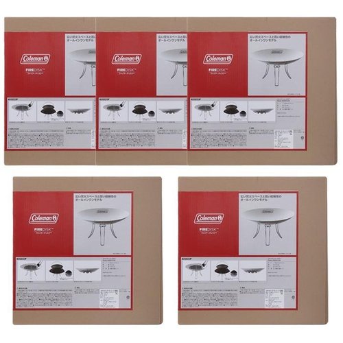 [셀러허브 식품][콜맨] 콜맨 파이어 디스크 화로대 45cm 5개 (가방동봉)