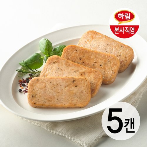 ㈜하림 하림 챔 허브앤페퍼 200g 5캔