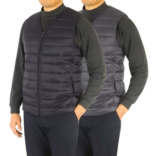 인코디 겨울 버팔로 남성 V넥 경량 패딩조끼 등산복 작업복 아우터 조끼 VWBFL-702_P410423073