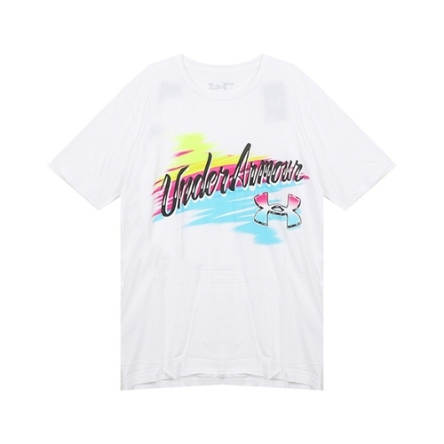 언더아머 언더아머 남성 UA 여름 워드마크 반팔티셔츠1370521-100