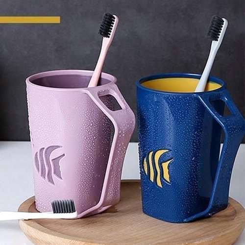 셀러허브 1 [XB7G323O_55]양치컵 칫솔 치솔꽂이 거치대 칫솔꽃이