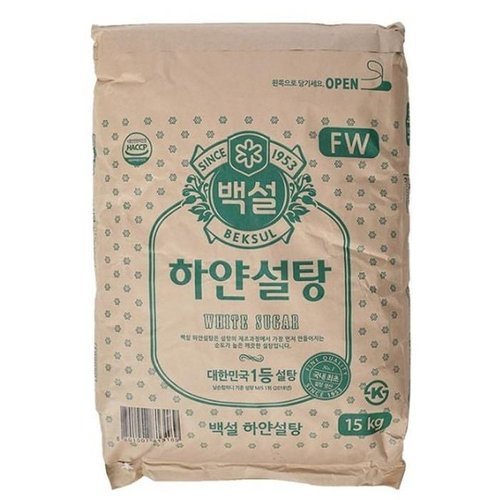 셀러허브 1 [XBI8602L_56]황설탕 대용량 백설탕 요리설탕 15kg