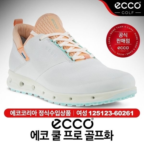 에코 COOL PRO 쿨 프로 여성 스파이크리스 골프화 125123-60261_P319630325