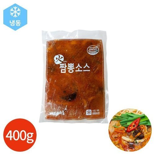 셀러허브 식품 CL 건우유통 불맛 짬뽕소스 400g x 5봉 (52117085)