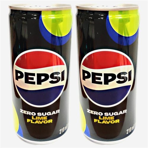 셀러허브 식품 롯데 펩시콜라 제로슈거 라임 210ml  x 60캔(30캔 2박스)