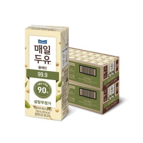 셀러허브 식품 매일두유 99.9 190ml 48팩_P426592895