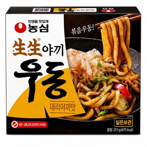 농심 농심 생생야끼우동데리야끼맛(카톤) 251g X 20 X 1 (20개입)