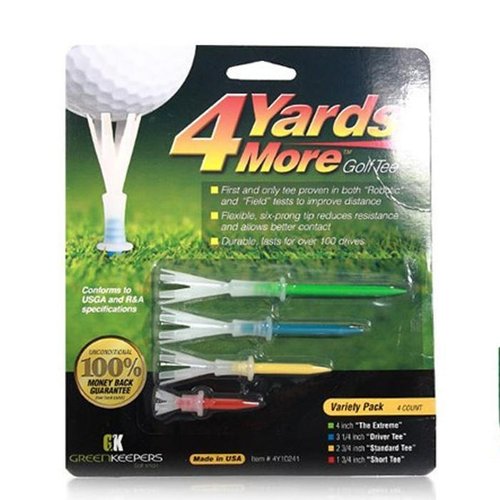 셀러허브 1 4야드 USA 그린키퍼스 정품 (4종 1세트) 종합 골프티 필드용품