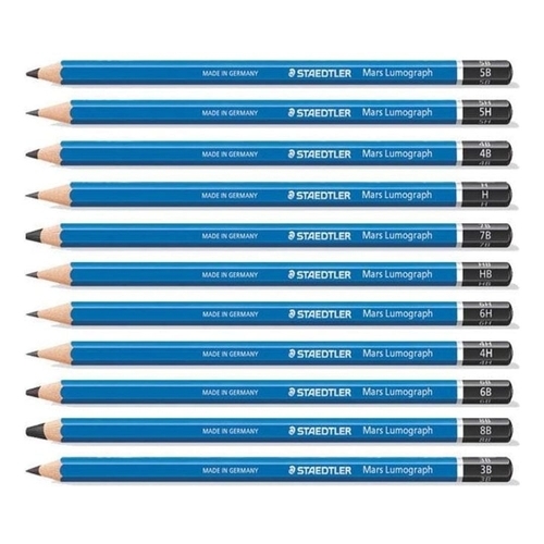 기타 연필 스테들러연필 6H-8B 낱개 - 31128