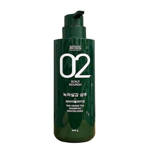 셀러허브 1 아모스 녹차실감 샴푸 리바이탈라이징 500g x2SET(LC) (51624353)