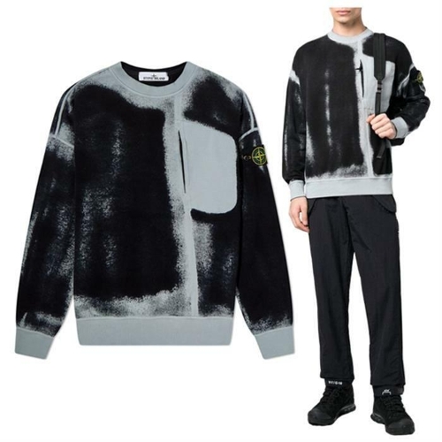 스톤 아일랜드 (명품) 스톤아일랜드 핸드 스프레이 맨투맨 7815627T2 V0041 36615007