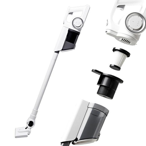 패션플러스 [(주)대통유통] 듀플렉스895 화이트 파인포스 헤파필터 무선청소기 (12564069A)