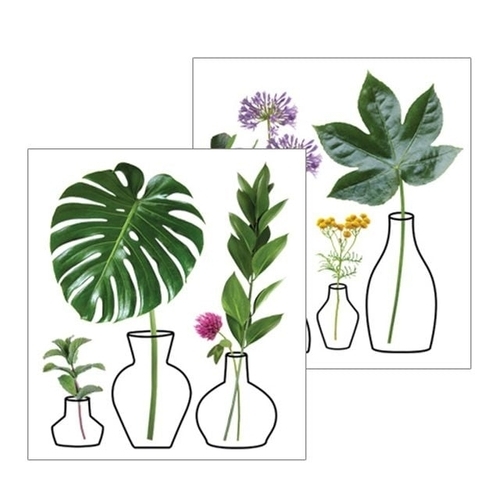 기타 DIY스티커 반짝이 데코(2매) 그린플랜테리어 GS-5008 (KYR-W74AD5C)