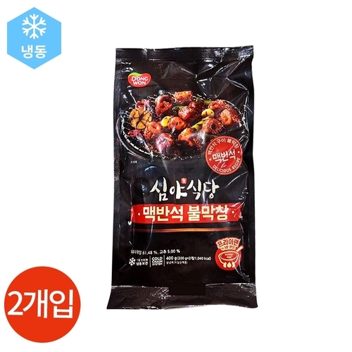 대상 동원 심야식당 불막창 200g x 2개