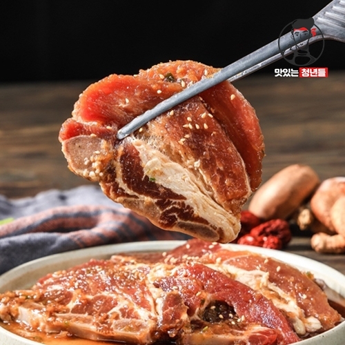 기타 [맛있는청년들] 66갈비 국내산 한돈 LA식 돼지갈비 1.2kg(300gx4팩)
