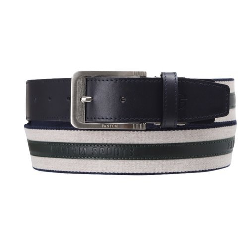 [팬텀][팬텀] 남성 소가죽 배색 벨트 / 211D1BT002NA