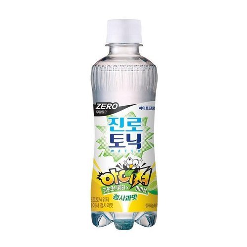 [셀러허브 식품][하이트진로] 진로 토닉워터 아이셔 청사과맛 300ml4개