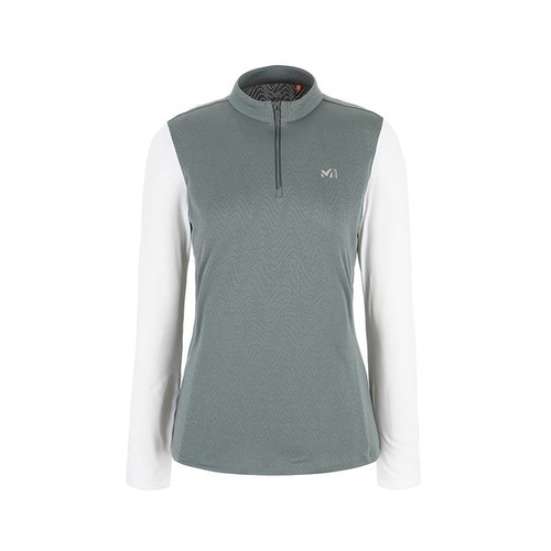 밀레 여성 샤모니 집업 티셔츠 MXRST702_P333932066