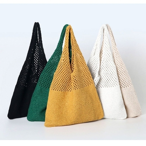 패션플러스 [HS라이프] 에코백 캔버스백 천가방 MT72 니트 캐주얼 학생 보조가방 숄더백 여성