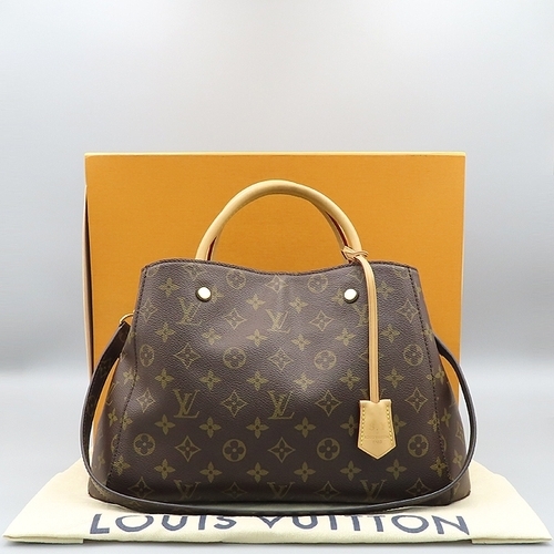 루이비통 [중고] 루이비통 고이비토 중고명품 M41056 모노그램 캔버스 몽테뉴 MM 토트백 + 숄더스트랩 2WAY K48105LV