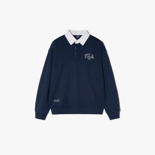 휠라 휠라긴팔티 GQT FS2POH1102U-DNA 럭비 맨투맨