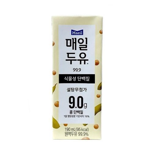패션플러스 [그로미스] 매일두유 99.9 190ml 12팩 (32105278)