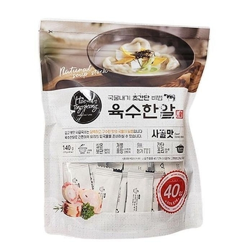 패션플러스 [에이알비티] 해통령 육수한알 사골맛 140g (3.5g X 40) b40649 (29267088)